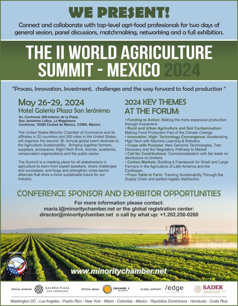 The Second World Agriculture Summit - Mexico
